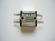 B250 C75 raddrizzatore al selenio SIEMENS vintage usato
