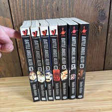 Alita Battle Angel Manga volumi d'azione 1-7