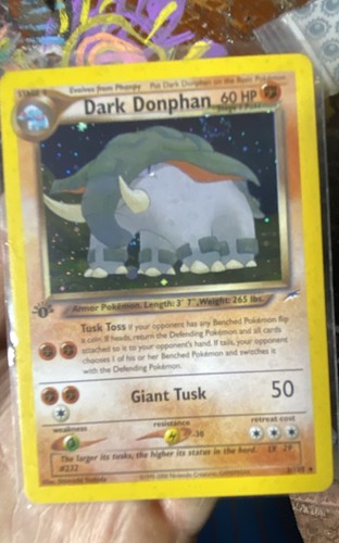 Dark donphan neo destiny tcg - dark,