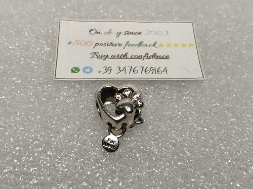 Charm zampa cuore - charm,