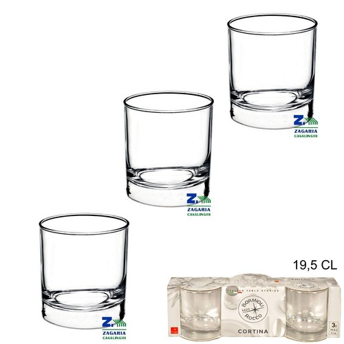 Set bicchiere vino - 3, pz