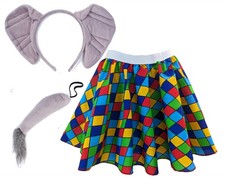 Gonna patchwork Elmer bambino