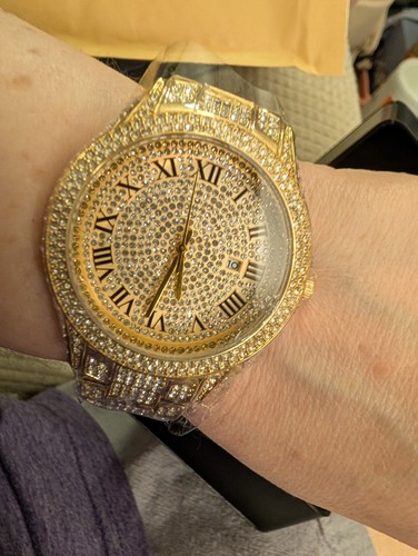 Orologio hip hop - lusso, ice