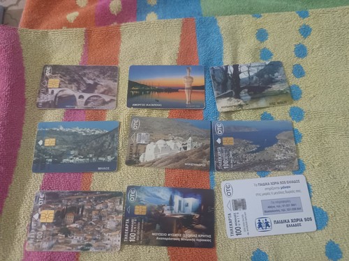Lote tarjetas - de,