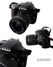Nikon D3300 24.MP Fotocamera Reflex Digitale - Nera (Kit con Nikkor 18/55 VR...