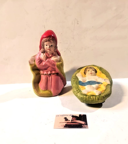 Pastori presepe madonnina - madonnina, e