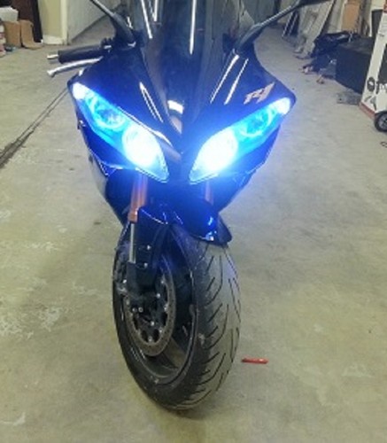 Kit fari adatti x yamaha - 2,