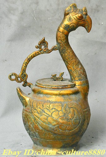 Vaso vaso manico drago fenice