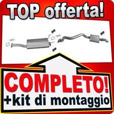 Scarico Completo per SSANGYONG REXTON 2.7 Xdi dal 2004 - 163PS Marmitta