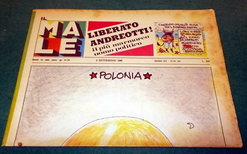 Male rivista politica - male, di