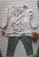 vestito 12-18 mesi vestitino per bimba abbinato con pantaloni caldi invernali 