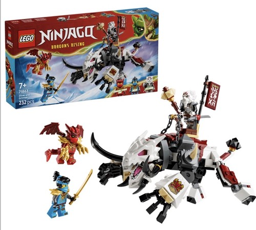 Lego ninjago zilvar - lego, ninjago: