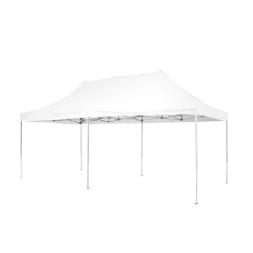 Foldable gazebo 3x6 white - foldable,