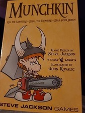 Munchkin Card Game 1° Edizione 30° Steve Jackson Games SJG1408 Sigillato Mai Aperto
