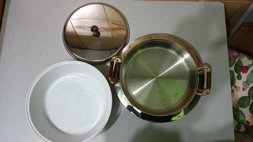 Zuppiera ceramica bianca - in, cm