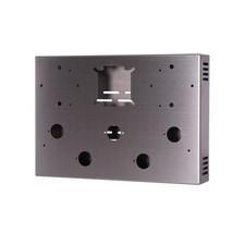 EL34 KT66 6L6 6V6 Tubo AMP HIFI Audio Telaio Acciaio Inox Scatola Custodia