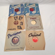 Lotto di 6 dischi 78 giri