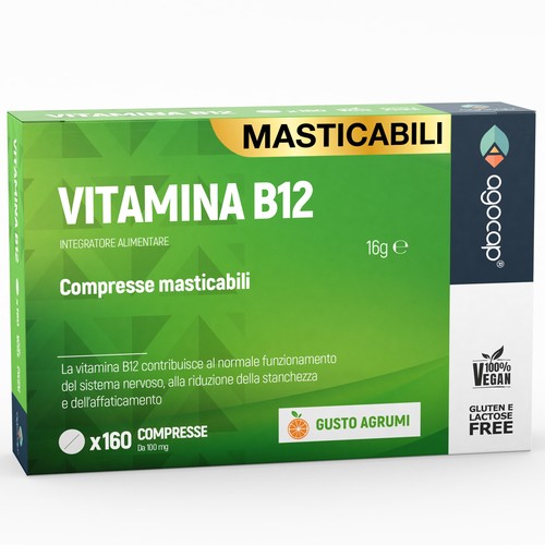 Vitamina b12 1000 mcg - vitamina, 160