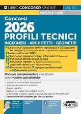 Libri concorsi 2026 profili - libri,