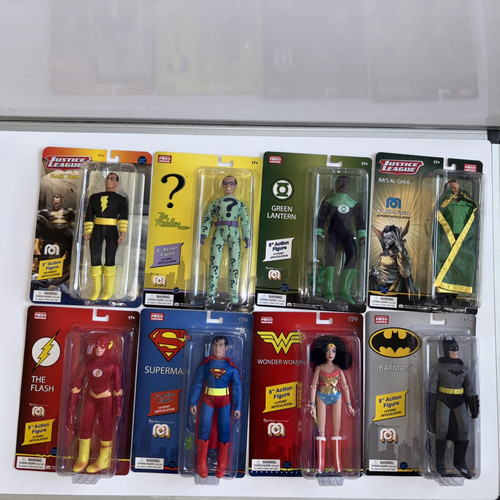 Mego lotto 8 figurine - lotto, di