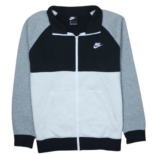 Felpa nike uomo nera grigia - felpa,