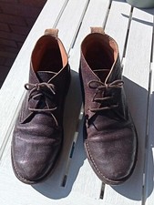 Church's scarpe donna modello Clarks n.38 vera pelle marrone risuolate ottimo 