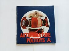 brochure catalogo +listino prezzi POLISTIL POLITOYS Autominature-Walt disney