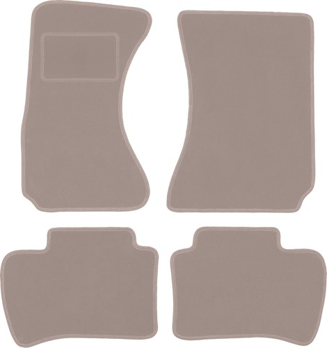 Tappetini velluto beige - tappetini, in