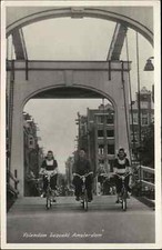 Vintage RPPC Volendam OLANDA