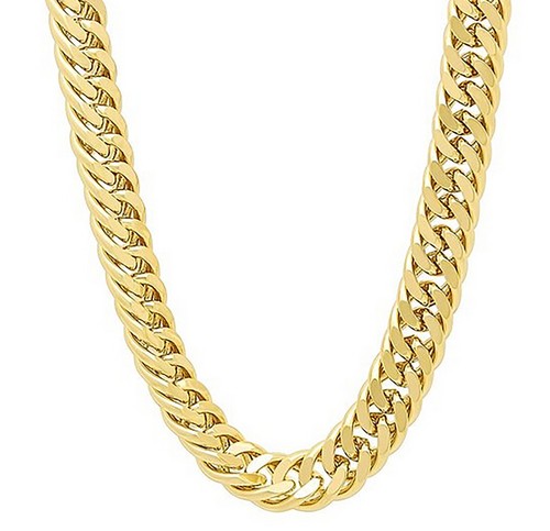 Collana catena doppio cordino