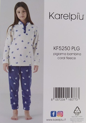 Pigiama bimba coral - bimba, karelpiù