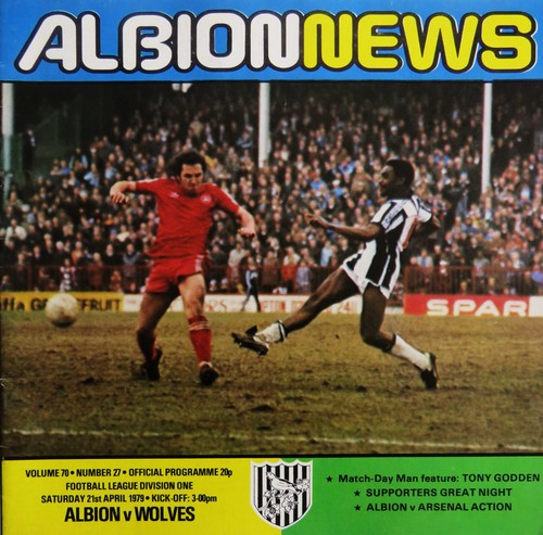 West bromwich albion - west, v