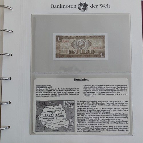 Banconote del mondo romania - del,