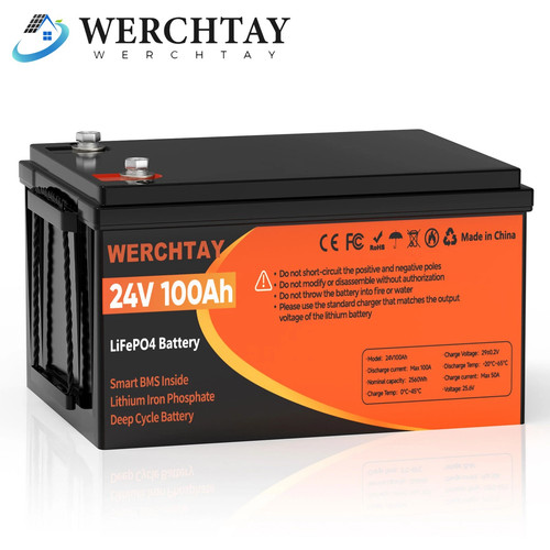 Batteria litio 24v 100ah - al,