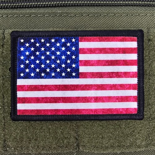 Patch bandiera usa - patch, morale