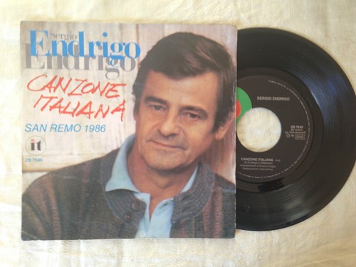 Sergio endrigo canzone - endrigo, ‎–