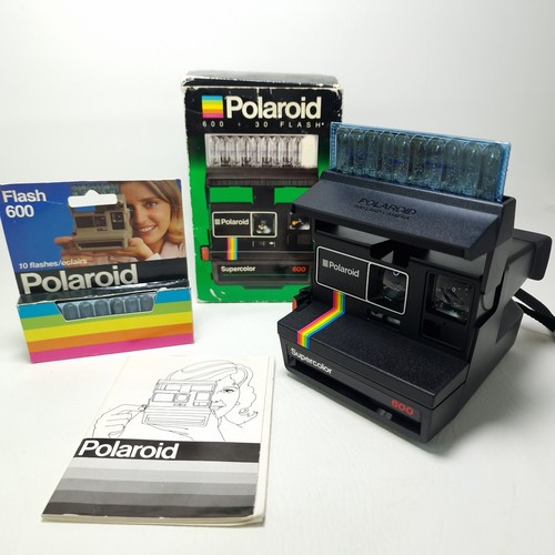 Polaroid supercolor 600 - 600, +