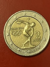 Moneta euro olimpiadi di - moneta,