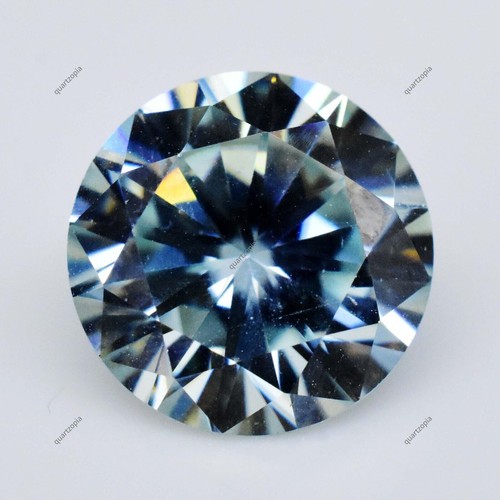 Moissanite naturale rotonda