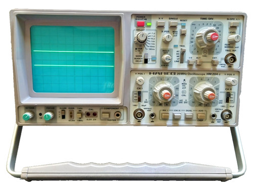 Hameg hm204 oscilloscope - hameg, hm204-2