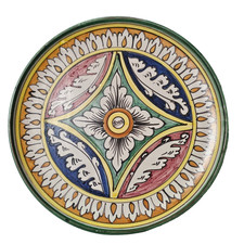 Piatto parete ceramica cefalù - ceramica,
