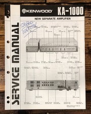 Kenwood KA-1000 Amplificatore
