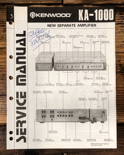 Kenwood 1000 amplificatore - ka-1000,