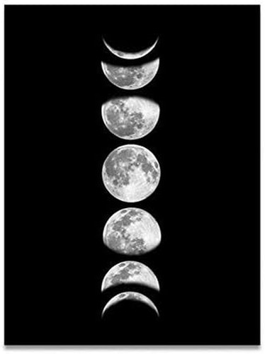 Quadro fasi lunari tela - quadro,