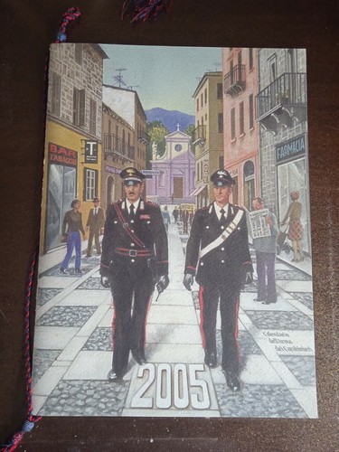 Calendario dei carabinieri - calendario,