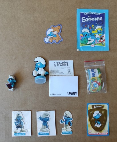 Lotto puffi misto - lotto, smurfs