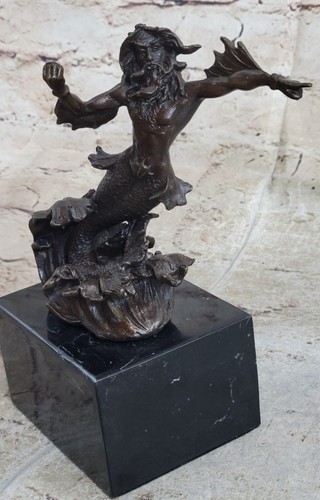 Statua bronzo nettuno dio - in,