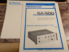 Pioneer SA-500 Amplificatore