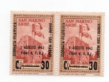 1942 san marino arbe coppia - 1942,