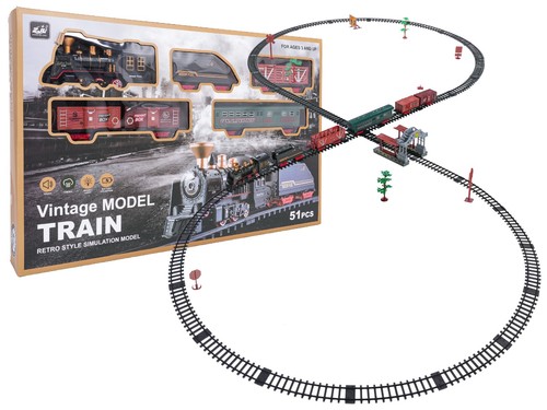 Set ferroviario con luce - , e